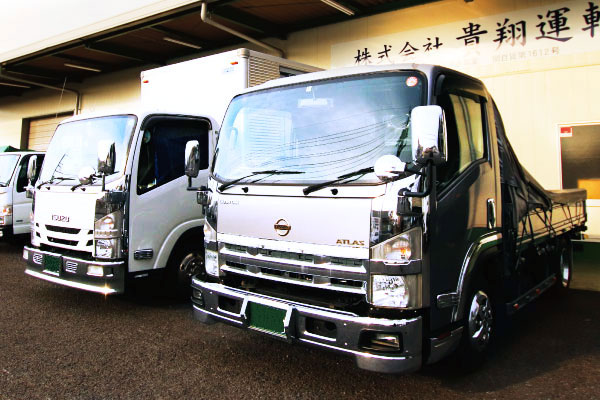 建材のスポット配送